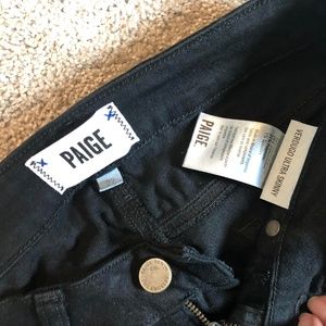 Paige denim, black Verdugo Ultra Skinny jean 27